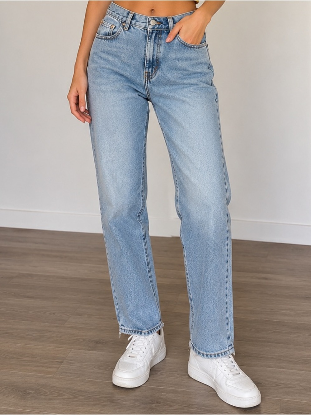 Vintage Tommy Hilfiger High-Rise Light Blue Denim Jeans